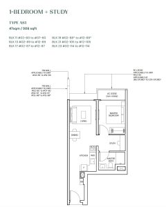 parktown-residence-floor-plan-1-bedroom-type-AS1